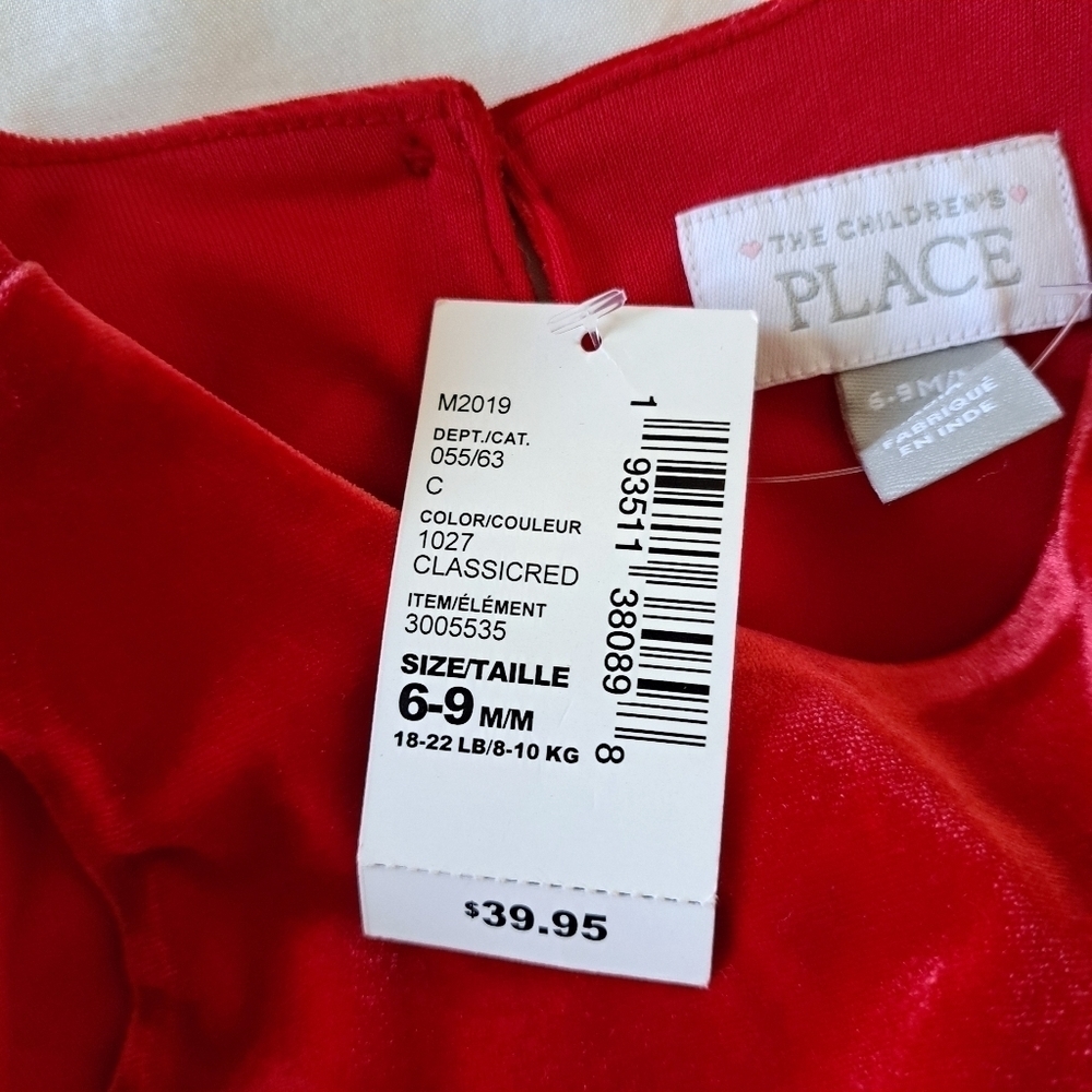 Children's Place 6-9 months dress NWT - Picture 5 of 6